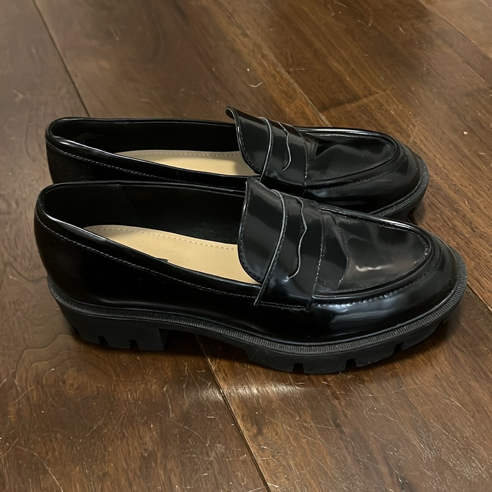 Nine West Lug Sole Loafers